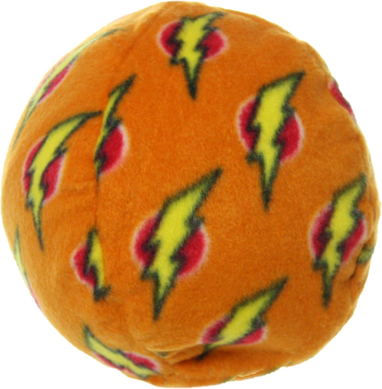 MIGHTY Tuffy 2 Pack Medium Ball Dog Toy: Ultra Durable Plush Toy with Multiple Layers & Reinforced Seams, Washable and Floats, Vinyl Ball & Fleece