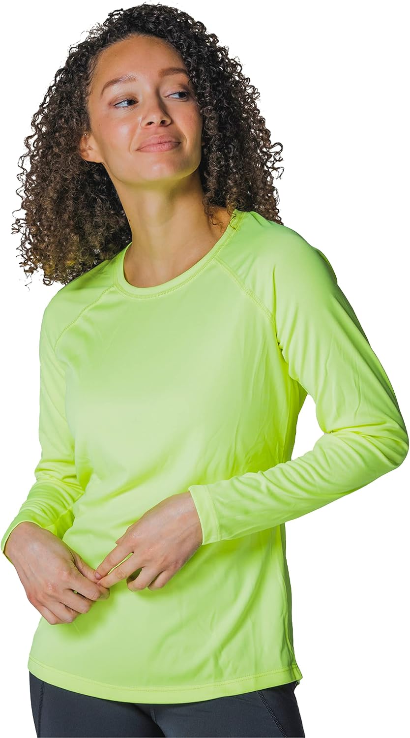 Vapor Apparel Women’s UPF 50+ UV Sun Protection Long Sleeve Performance Regular Fit T-Shirt for Sports and Outdoor