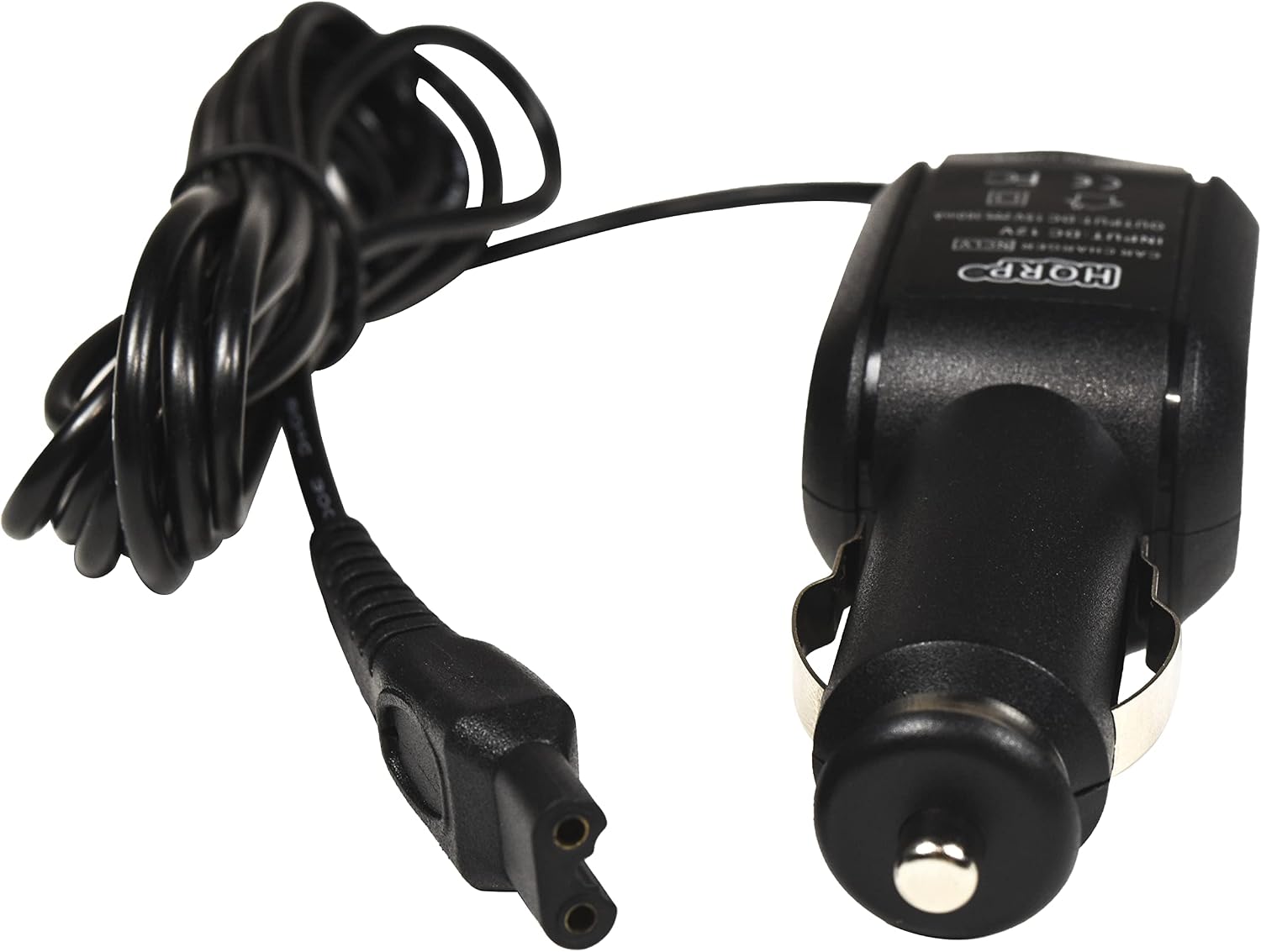HQRP Car Charger DC Adapter Power Cord Compatible with Philips Norelco RQ1160, RQ1160CC, RQ1150, HQ560, HQ568, HQ586, HQ9171, HQ9190, PT730, PT860