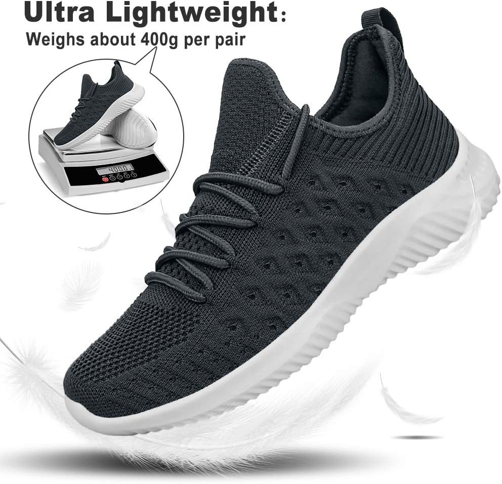 Feethit Mens Slip On Walking Shoes Mens Running Shoes Tennis Sneakers