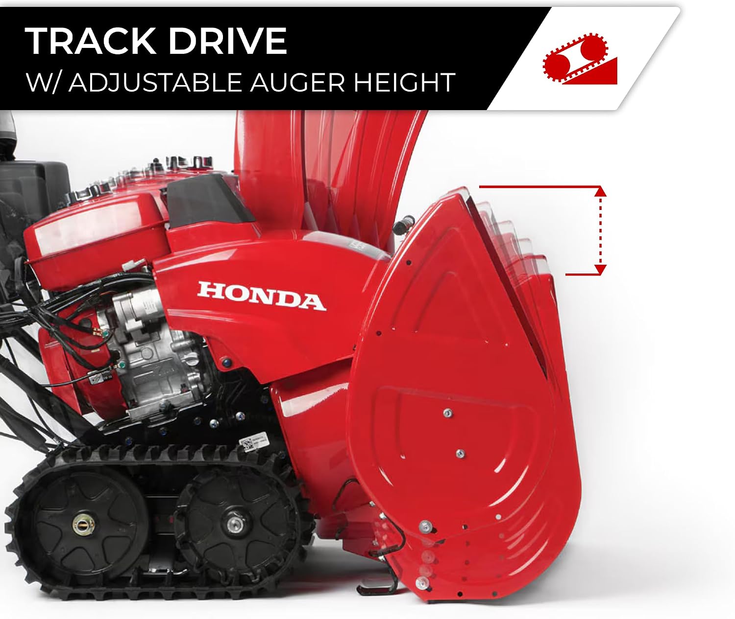Honda HSS724 23.8-Inch Two Stage Snow Blower with Electric Start and Track Drive