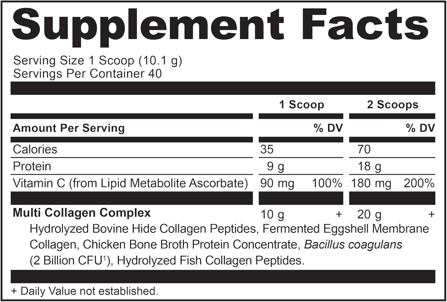 Ancient Nutrition Multi Collagen Protein Powder, 5 Types of Food Sourced Collagen, Providing Types I, II, III, V, and X, 16.2 Ounce
