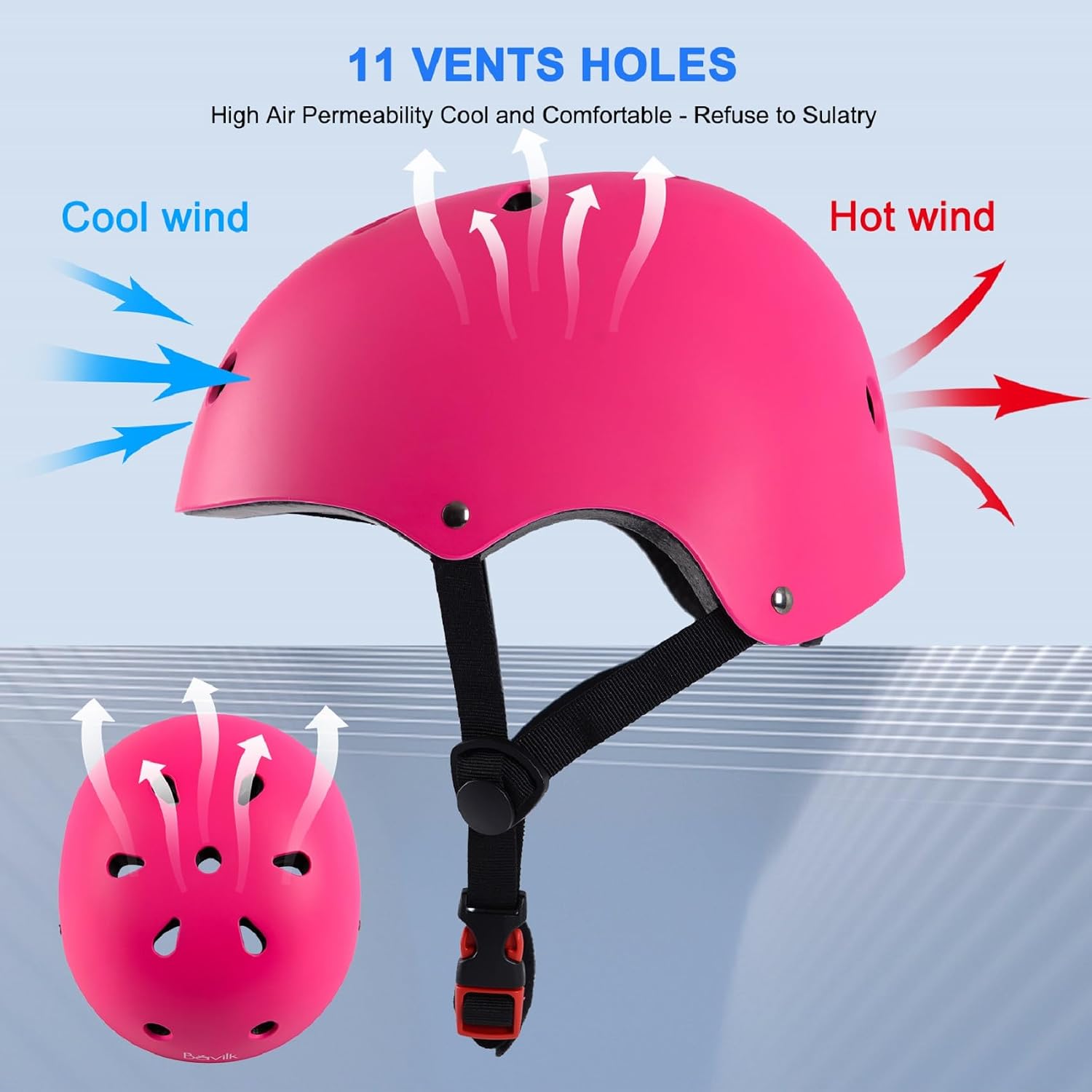 Kids Toddler Bike Helmet,2 Sizes for Youth Child Boys Girls
