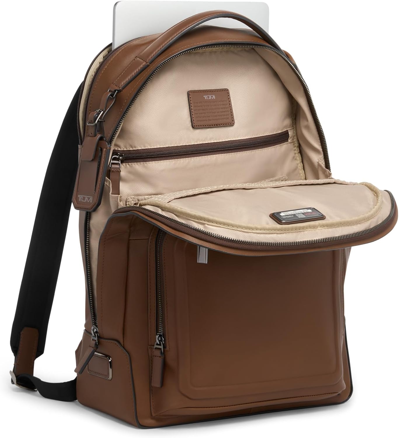 TUMI Harrison Warren Backpack, 15-Inch Laptop Backpack, Black Bombe