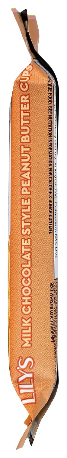 Lily's Chocolate Milk Chocolate Peanut Butter Cups, 1.25 OZ