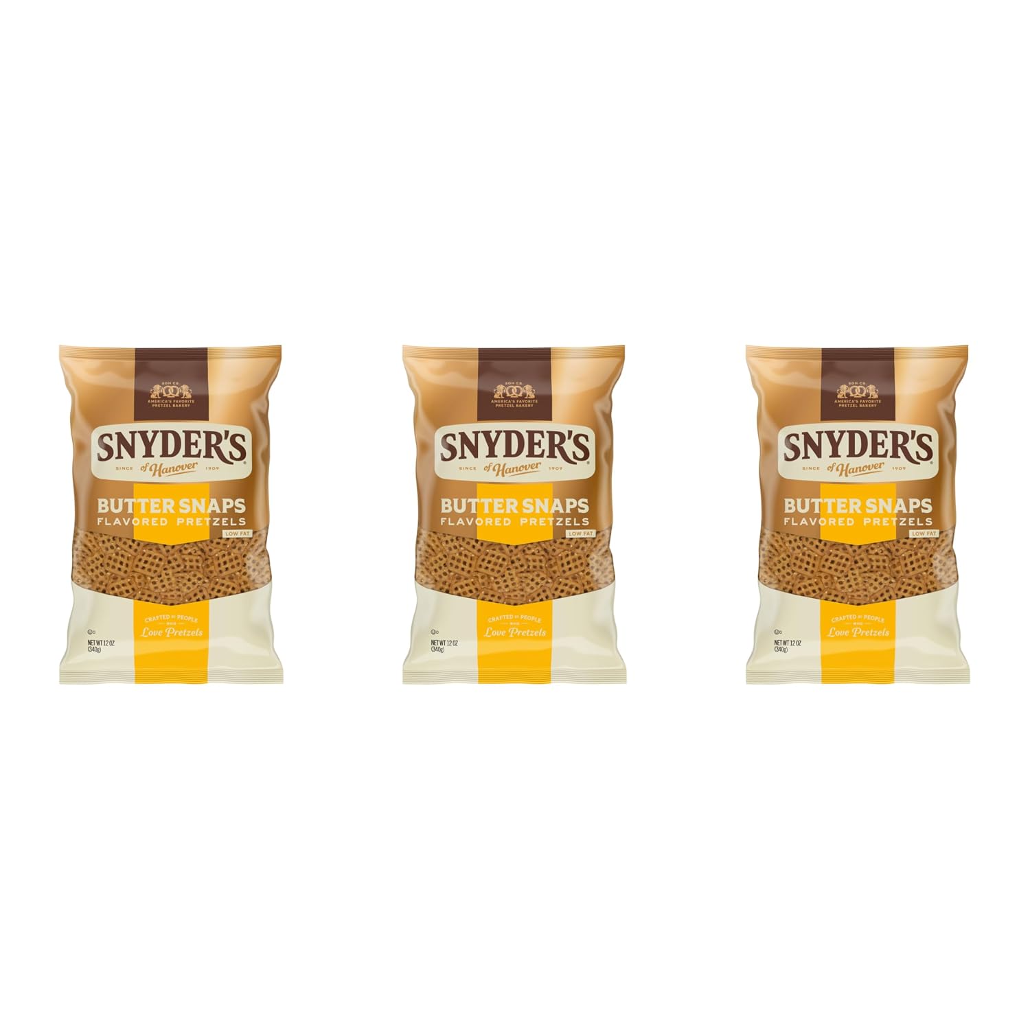 Snyder's of Hanover Snaps Pretzels, 16 Oz Bag