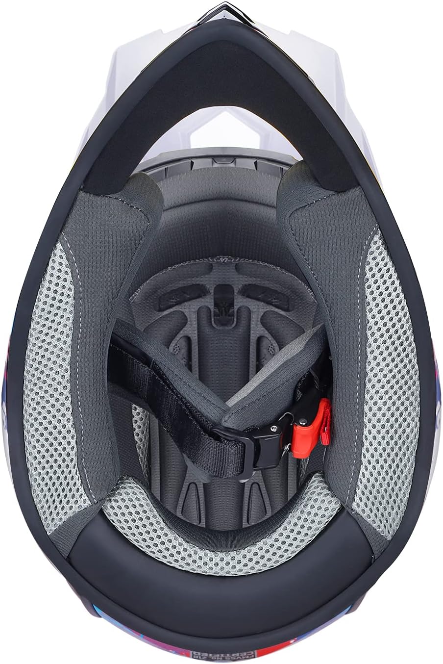 GLX GX623 Youth ATV & Dirt Bike Helmet Combo, DOT | Adult-Level Safety for Kids: Premium, full-grown protection engineered into a comfortable, youth-sized package