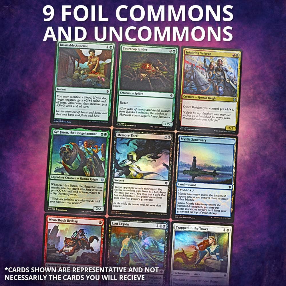 The Gathering Throne of Eldraine Collector Booster | 15 Card Booster Pack | Special Collector Cards