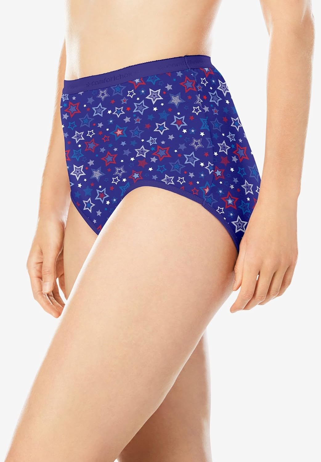 Comfort Choice Full Coverage Stretch Cotton Brief 5 Pack