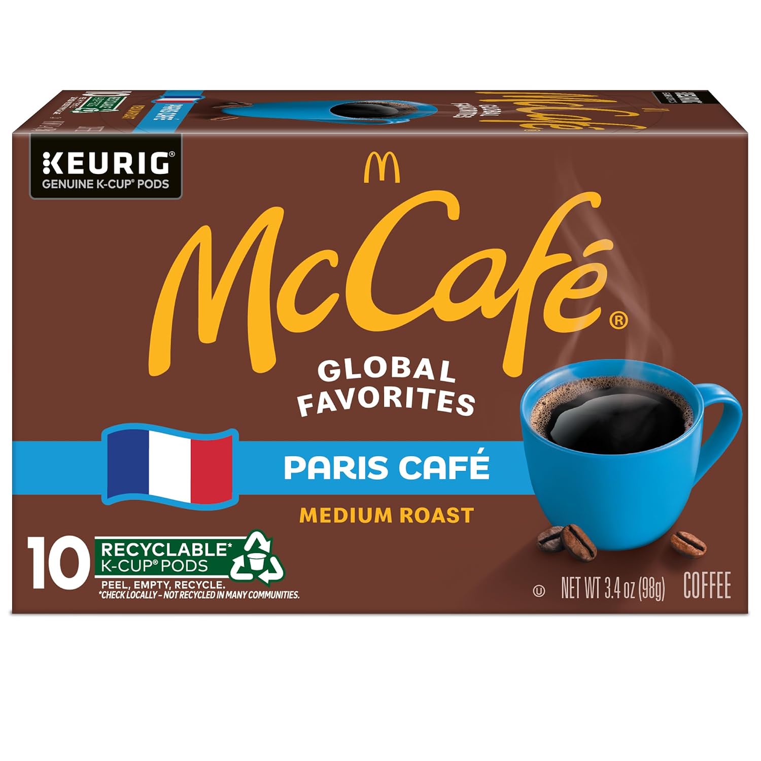 McCafe Premium Roast Coffee, Single Serve Keurig K-Cup Pods, Medium Roast, 84 Count