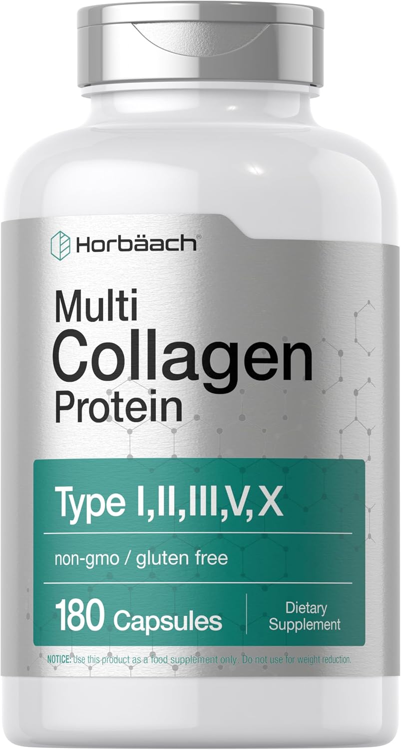 Horbäach Multi Collagen Protein 2000 mg | 180 Capsules