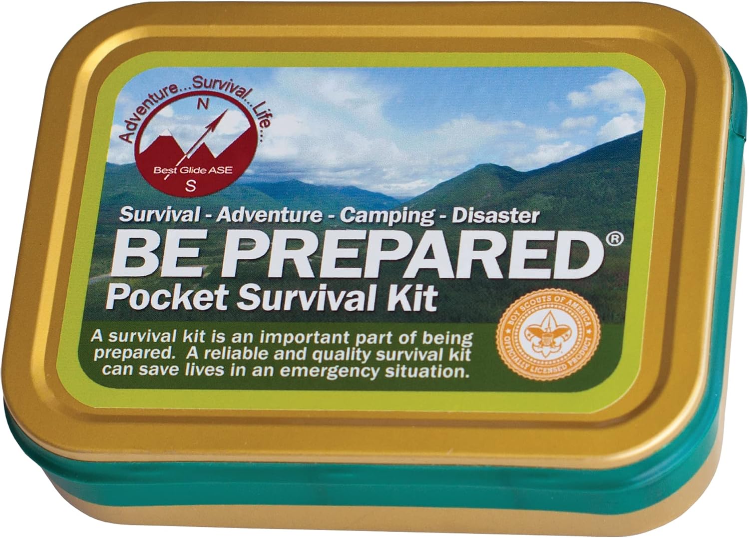 Be Prepared® Pocket Survival Kit PSK Holder not Included