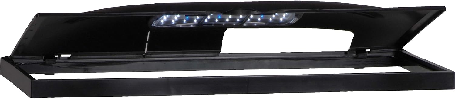 Marineland LED Light Hood For Aquariums, 24 Inches By 12 Inches, Natural Shimmering Light With Night Light Effect