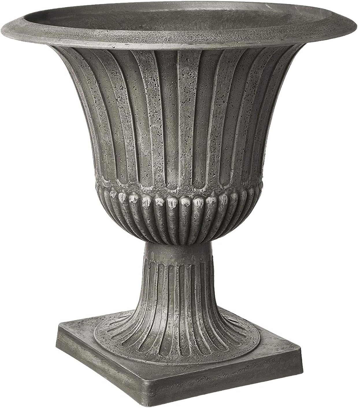 PSW HU40BK Bristol Urn Planter, 16 by 18-Inch, Black