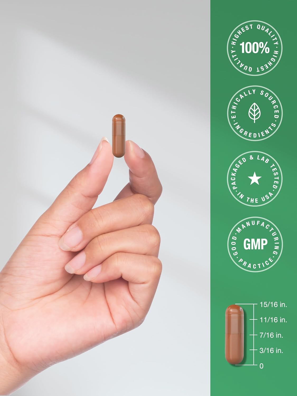 Horbäach EGCG Green Tea Extract Pills | 180 Capsules | Max Potency