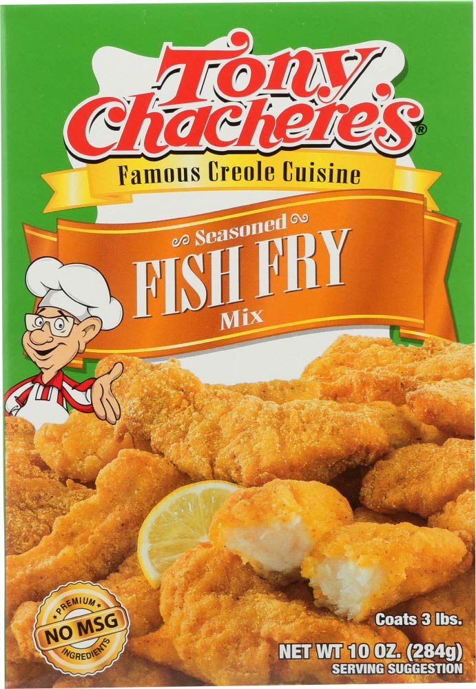 Tony Chacheres Mix Fish Fry Seasoned Pack of 2