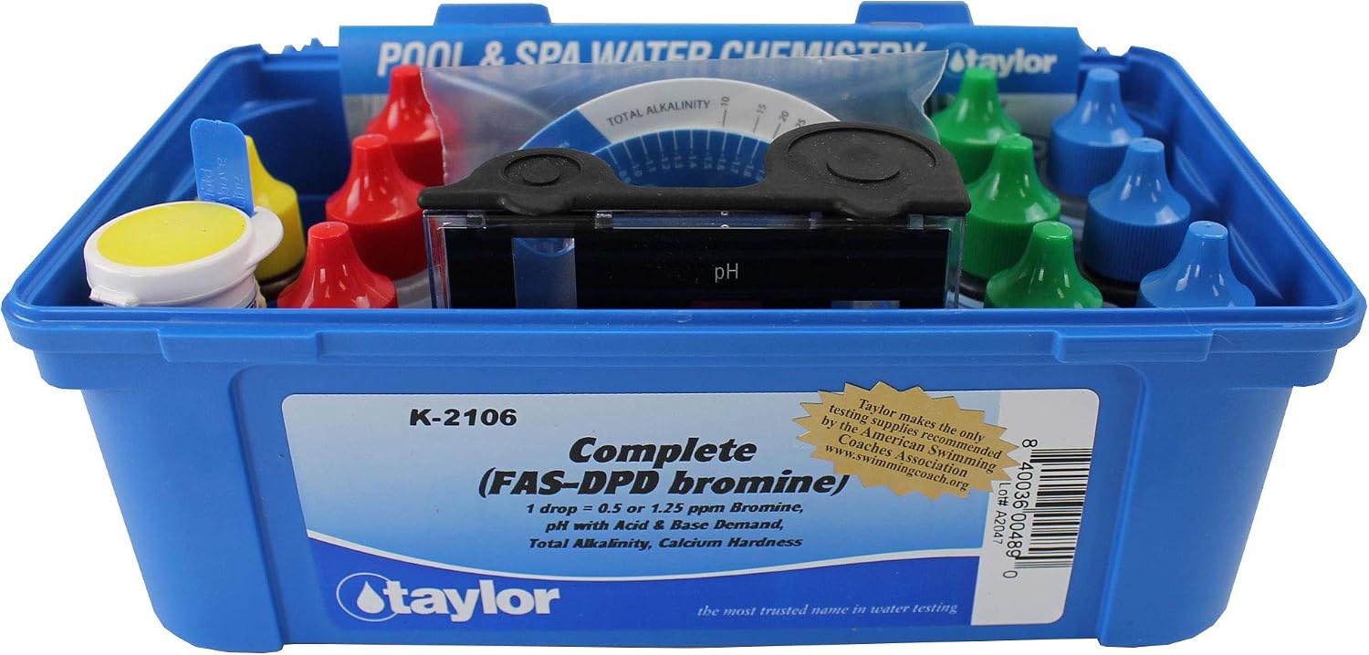 Taylor K-2106 FAS-DPD Bromine Complete Test Kit