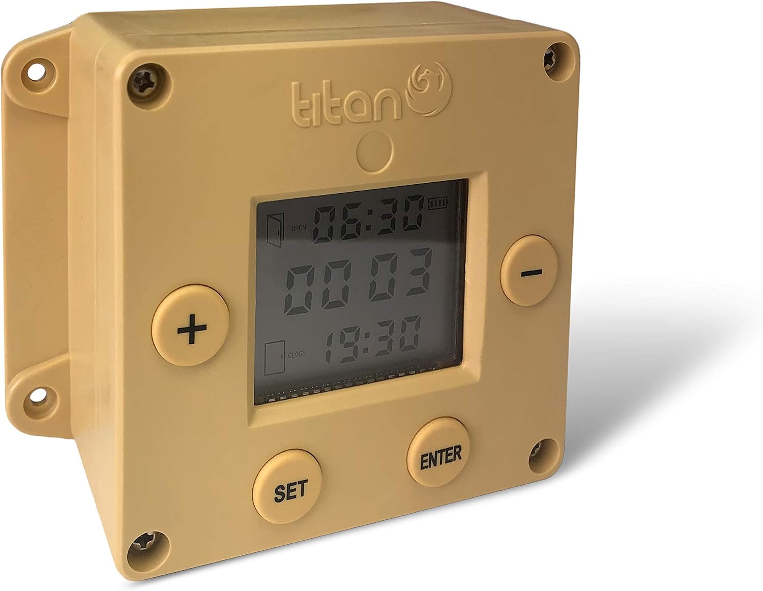 Cube Timer Chicken Coop Door Opener