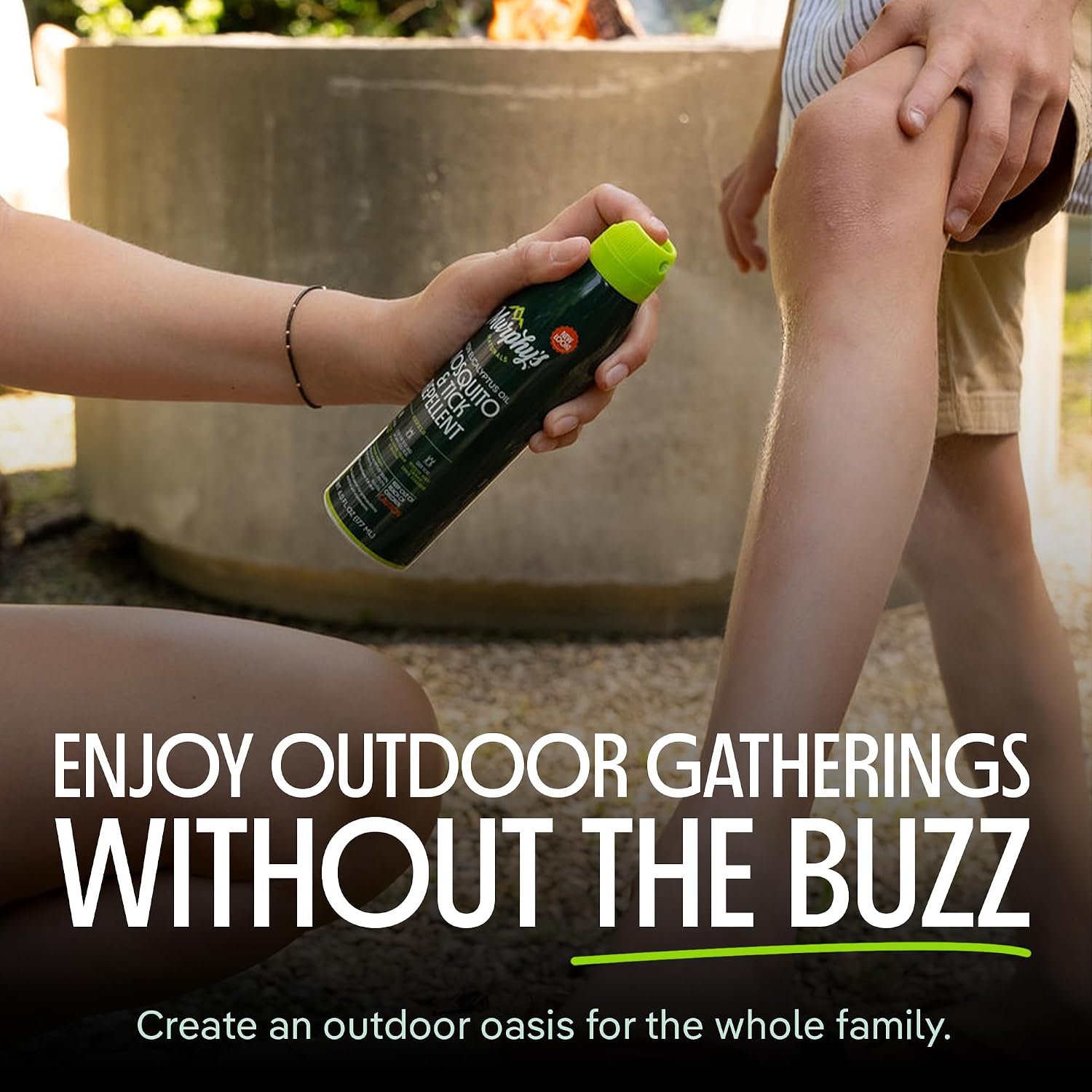 Murphy's Naturals Mosquito & Tick Bug Repellent Spray, 4 fl oz (Pack of 2) | 30% oil of lemon eucalyptus, EPA-registered & DEET-free*; 4 fl oz pump 2-pack protects skin & gear up to 6 hours