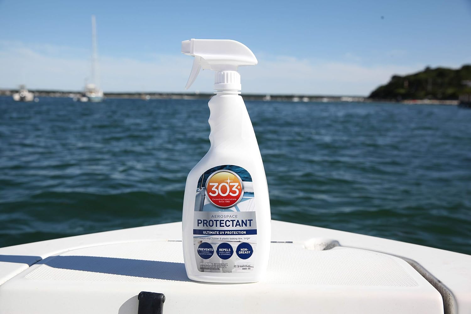 303 Products Marine Aerospace Protectant – UV Protection – Repels Dust, Dirt, & Staining – Smooth Matte Finish – Restores Like-New Appearance – 10 Fl. Oz. (30305)