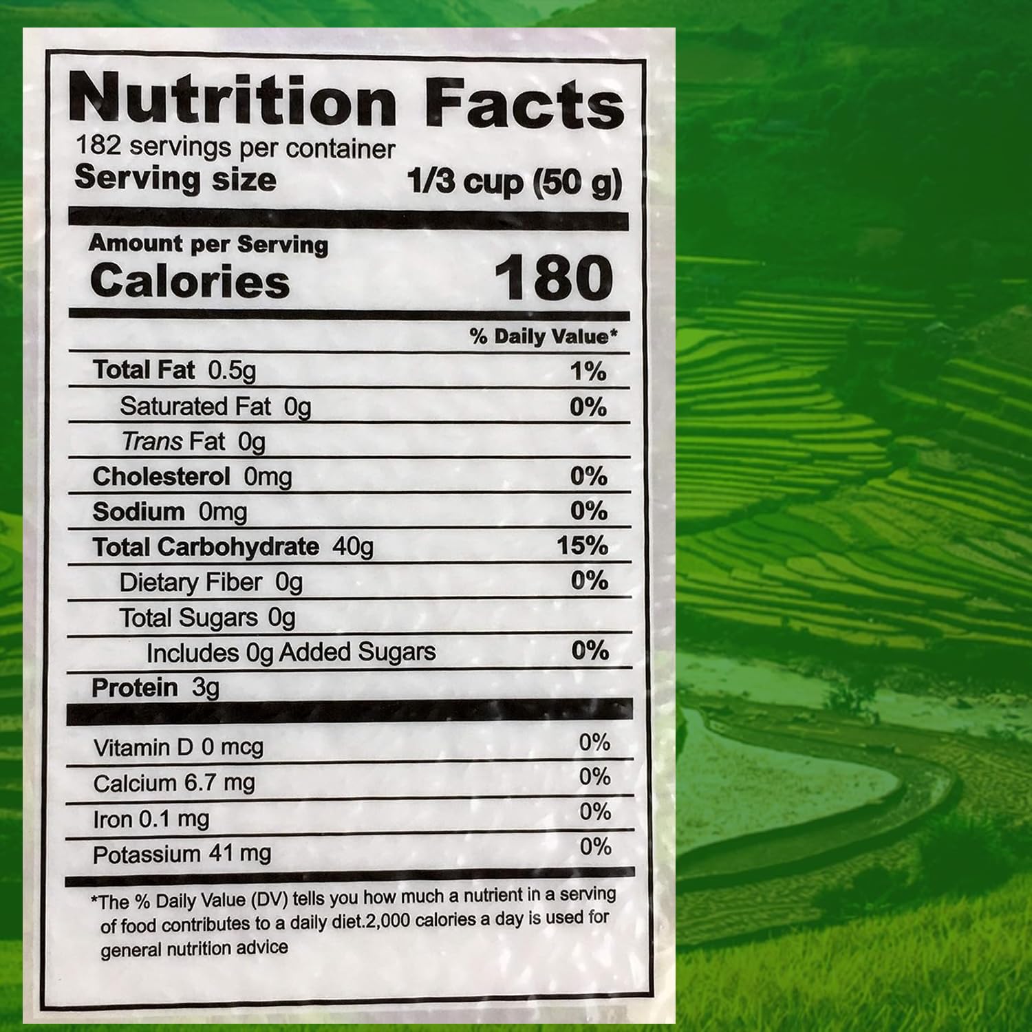 20 Pounds (LBS) Organic Premium Thai Hom Mali Jasmine Rice | Endorsed By Pro Chefs | Four Elephants Brand | Cooking Instructions Packaging