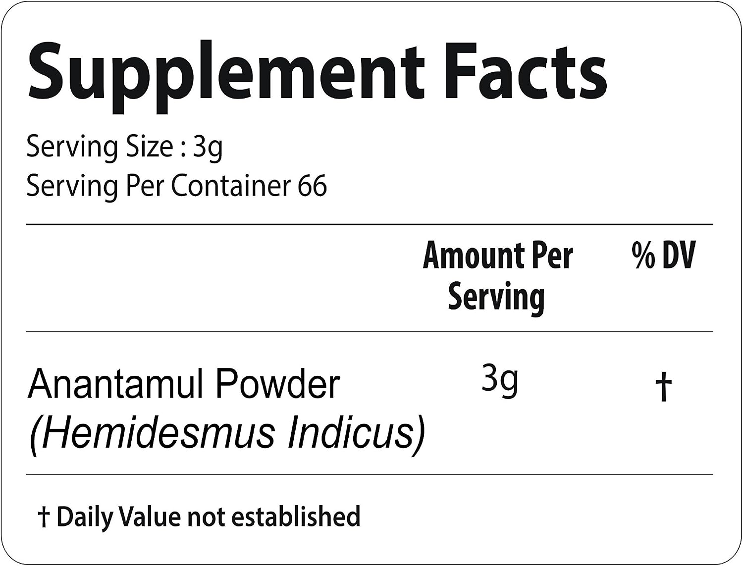bixa BOTANICAL | Sarsaparilla Root Powder | Hemidesmus Indicus | Ayurvedic Herb | Cooling Balance and Daily Wellness Support | Vegan | Non GMO | Gluten Free | Clean Label | 3.5 oz 100 g
