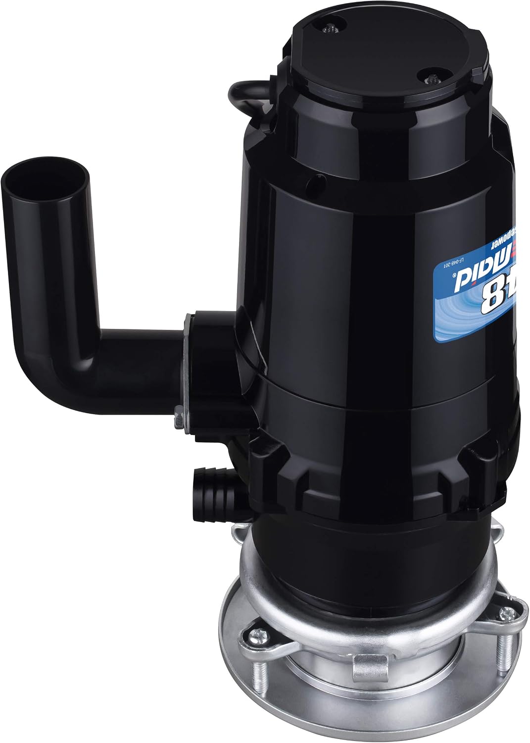 Waste Maid Garbage Disposal, Anti-Jam, Continuous Feed, 1/2 HP Standard | Anti-Jam Stainless Steel Food Waste Grinding System, Quiet Continuous Feed, Easy 3-Bolt Mount, 8-Yr Warranty 10-US-WM-158-3B