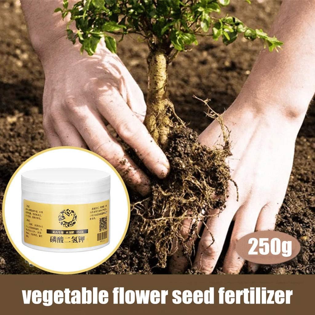 Vegetable Planting Mounting Potassium Dihydrogen Phosphate Fertilizer for Home Garden Veggies, Flowers, Herbs Planting, No Chlorine, Low Salt Index