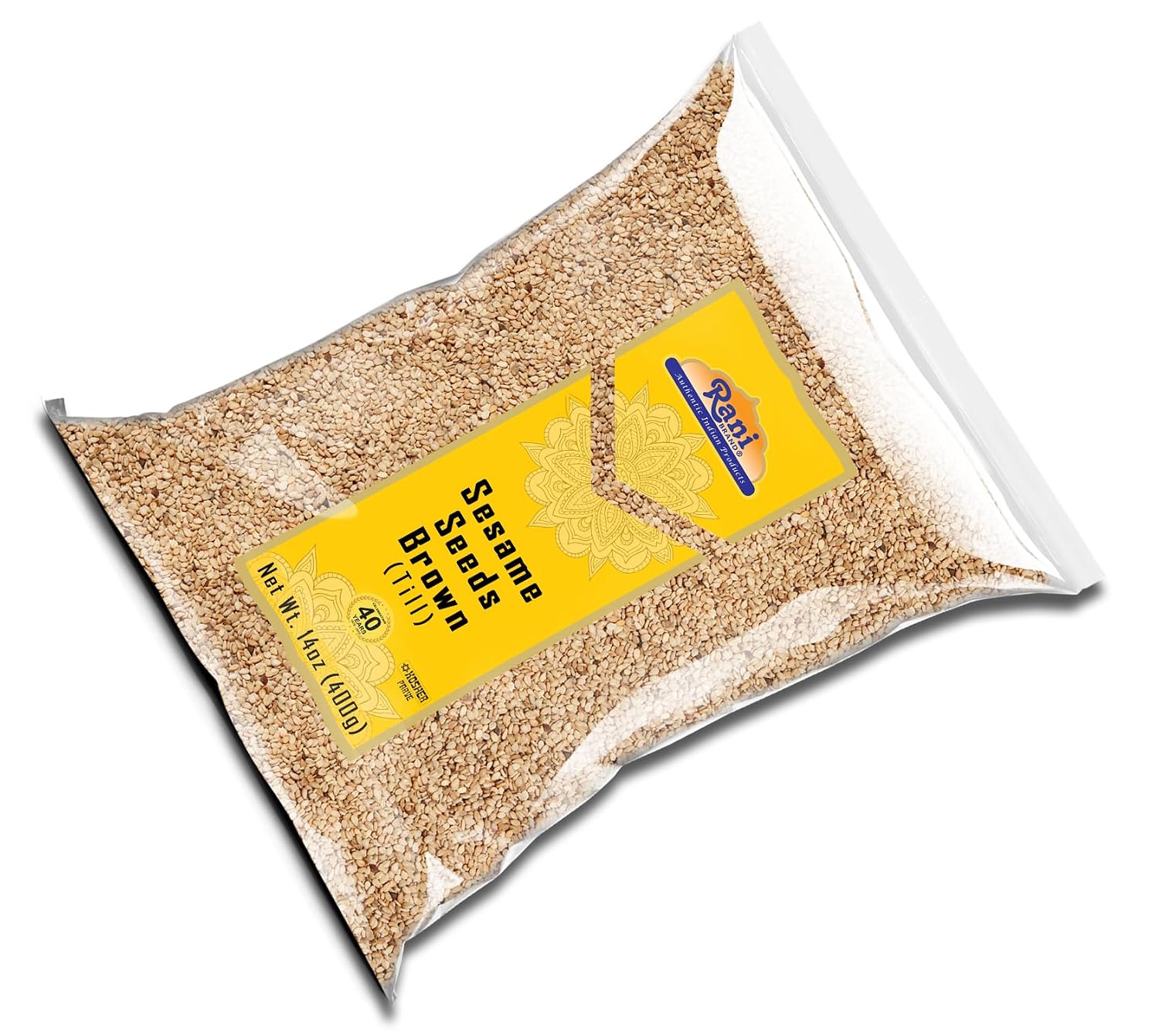 Rani Sesame Seeds Whole Brown, Raw (Till) 28oz (800gm) ~ All Natural | Gluten Friendly | NON-GMO | Vegan | Indian Origin