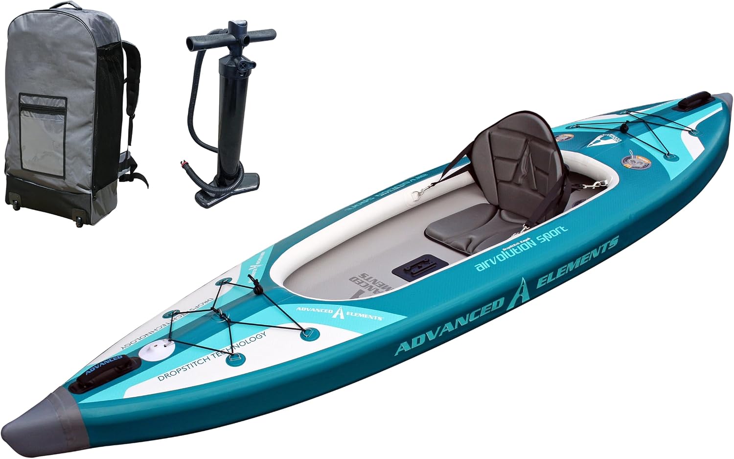 Advanced Elements - AirVolution™ Inflatable Kayak, with Roller Bag and Pump
