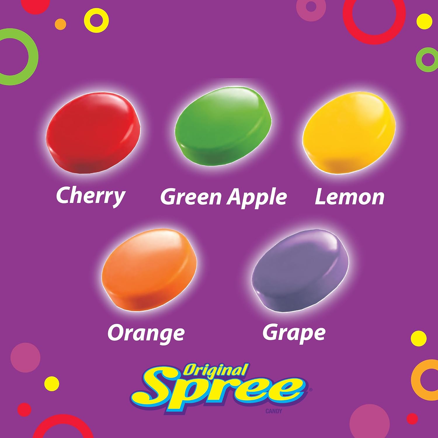 Wonka Everlasting Gobstopper, Candy, Jawbreaker Candy, 5 oz (12 ct) | Color-changing layered jawbreakers, vibrant flavors, concession box, movie night, party bowls, sharing