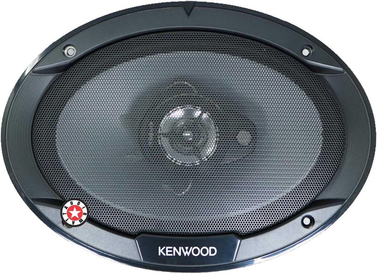 Kenwood KFC-6966S 6"x9" 3-Way 400W car Speakers (2 Speakers) with Gravity Magnet Phone Holder Bundle