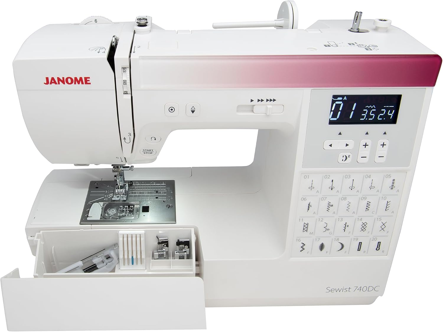 Janome Sewist 780dc Computerized Sewing Machine, 80 Stitches