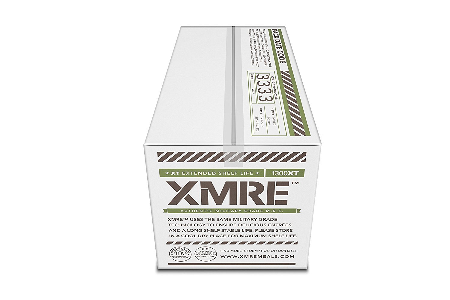 XMRE 1300XT MRE Meals 2022 Bulk | Military Grade | For Survival Kits & Hurricane Preparedness Items | Emergency Food Supplies | Food Packs w/