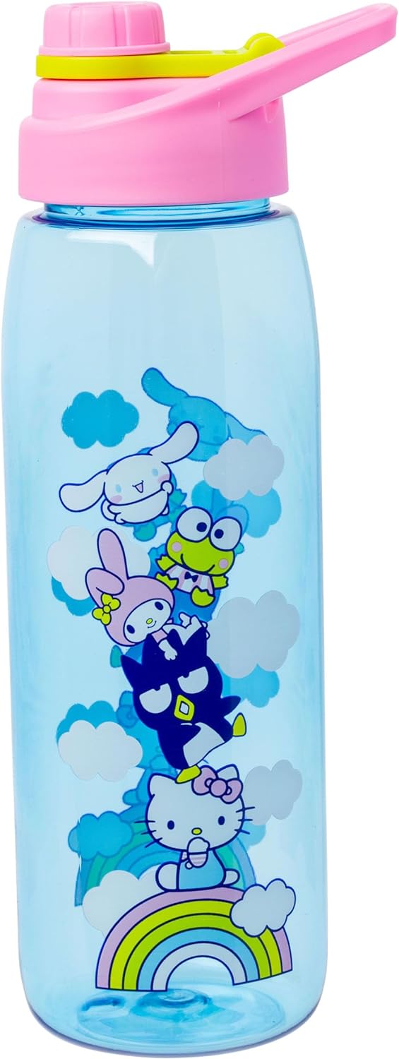 Silver Buffalo Pokémon Skate Graffiti, Water Bottle, 28oz