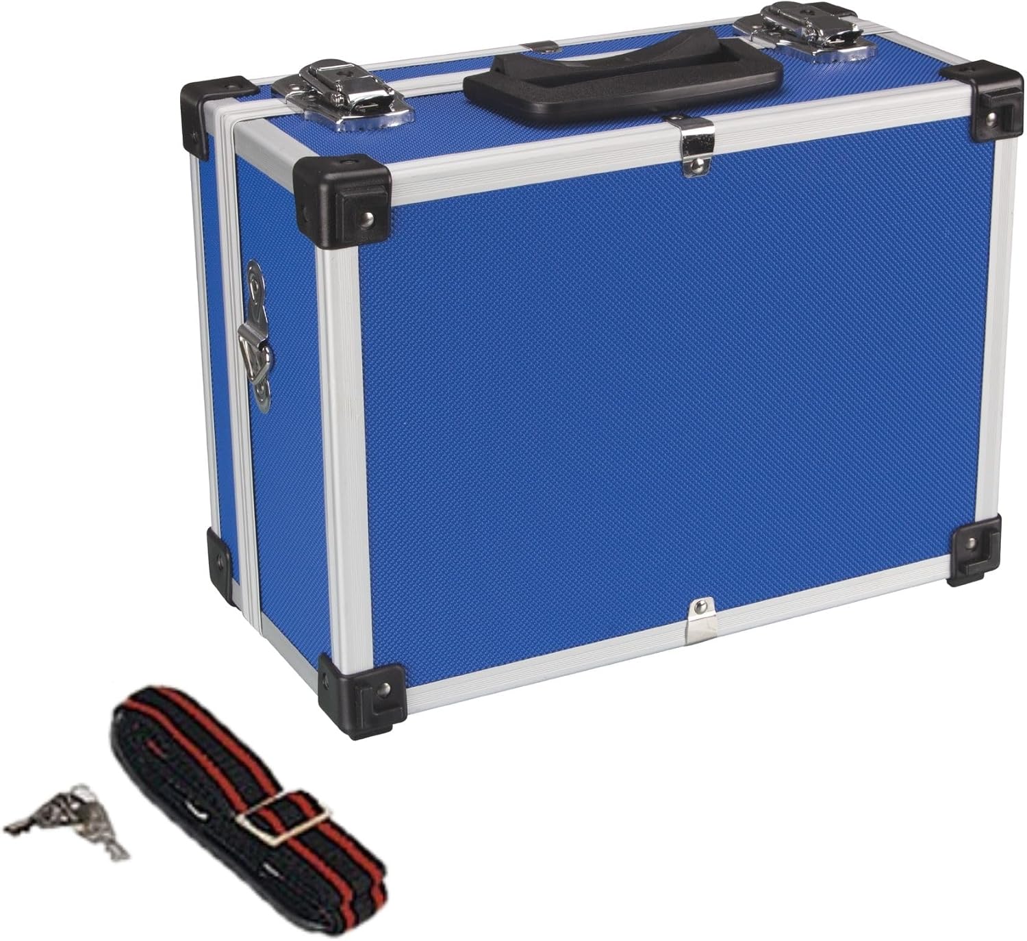 Vellman Aluminium Tool CASE 320 x 230 x 155 mm - Blue