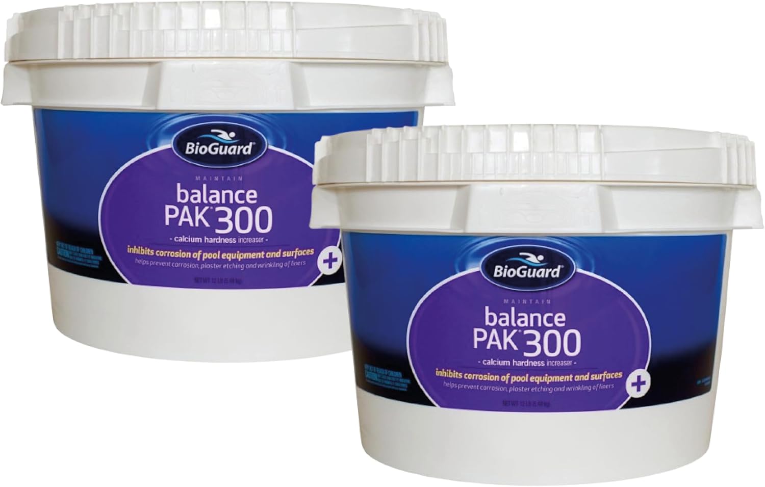 BioGuard Balance Pak 300, Calcium Hardness Increaser, 12 lb, Single Pack | Quick-Dissolving, Prevent Corrosion of Pool Equipment and Surfaces