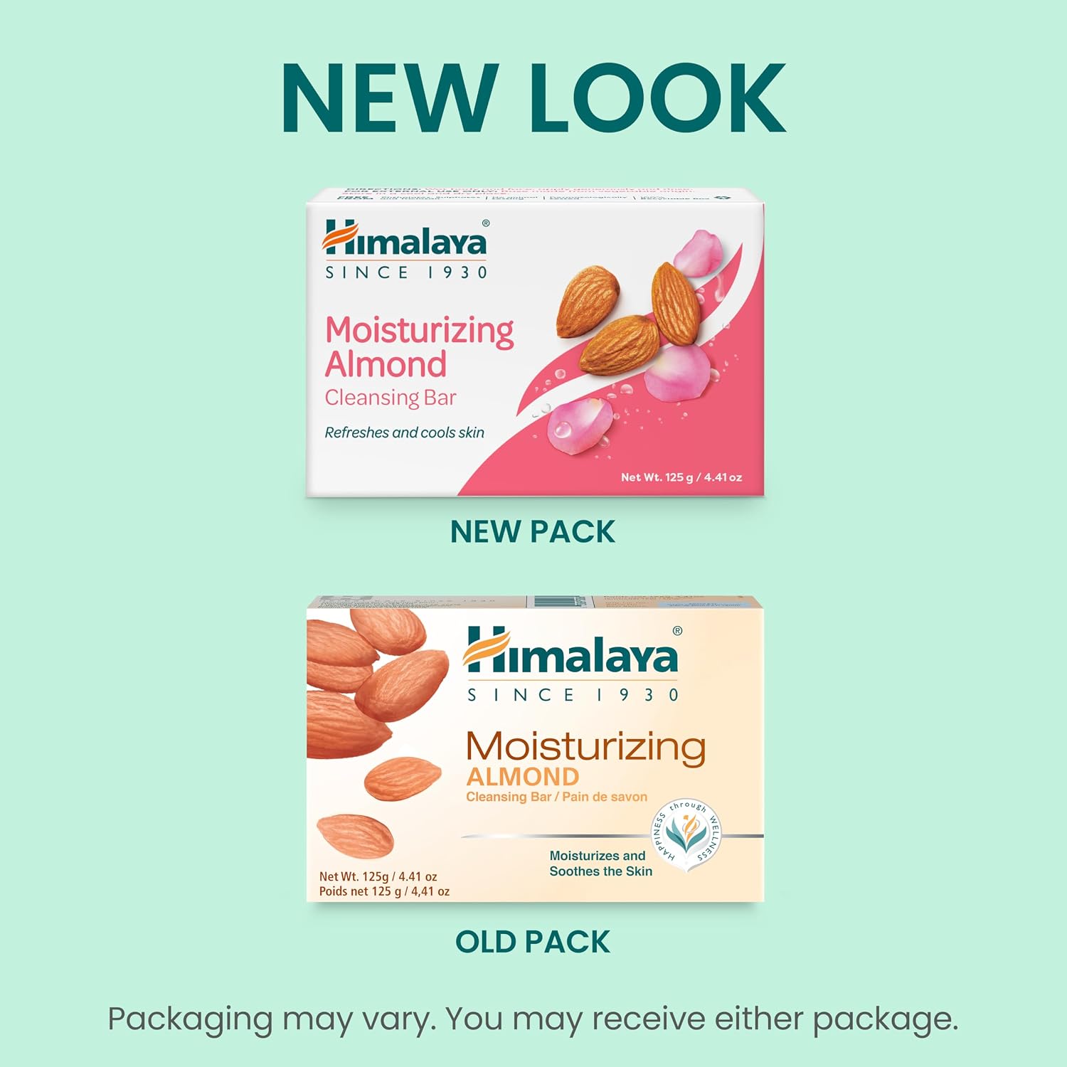 Himalaya Cleansing Bar Soap Variety Pack, Bath Soap Bars, 4.41 oz,12 Pack