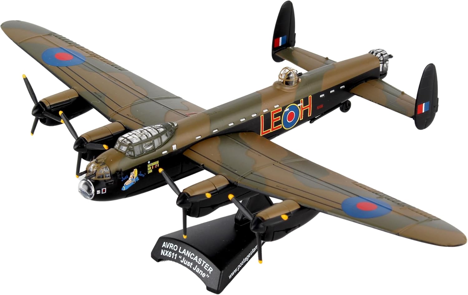 Daron Worldwide Trading B-29 Superfortress Enola Gay Vehicle (1:200 Scale), White