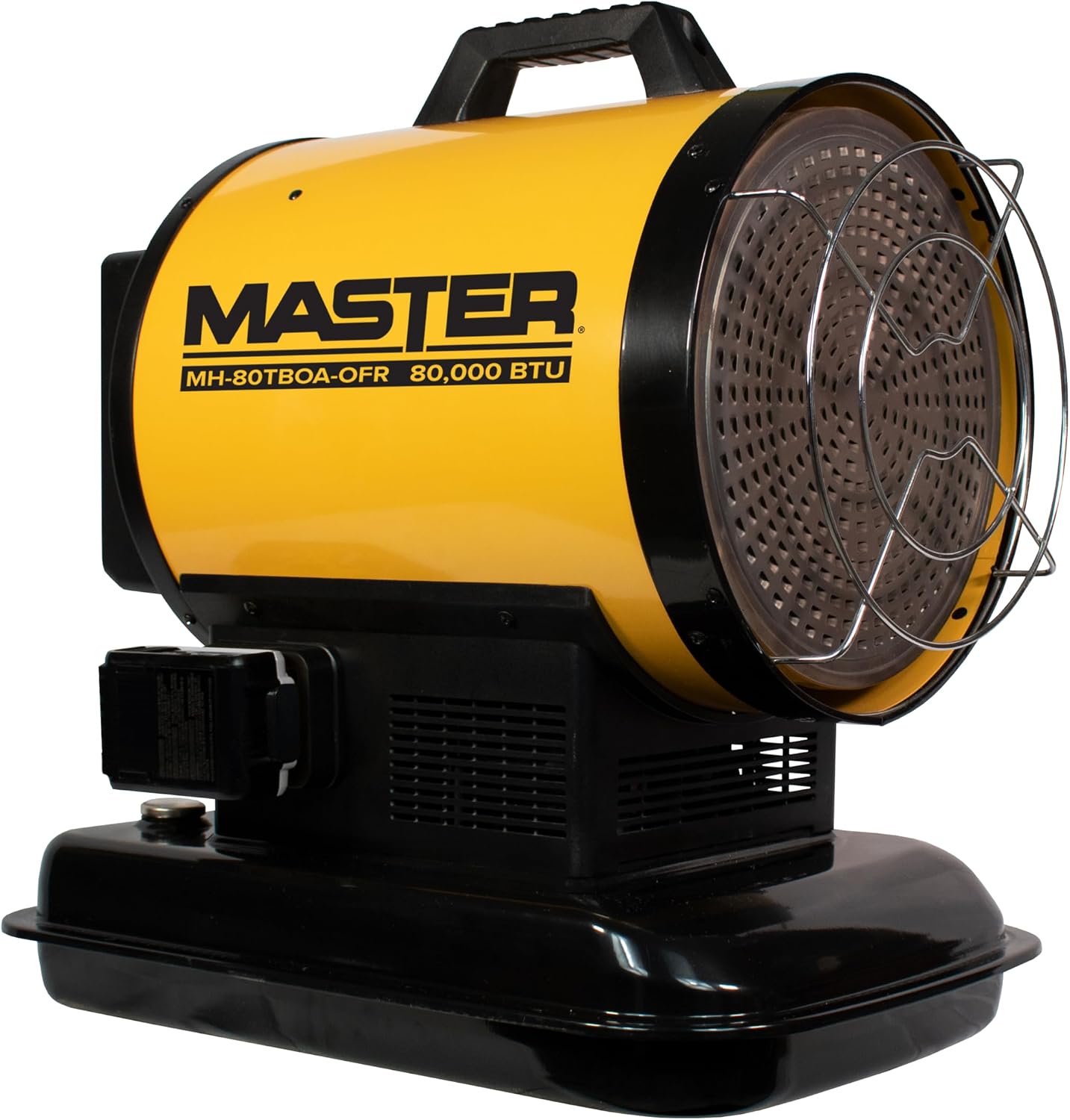 Master 80,000 BTU Kerosene/Diesel Radiant Heater, Portable Forced Air Heater for Indoor, Construction, Shop, Garage, Greenhouse