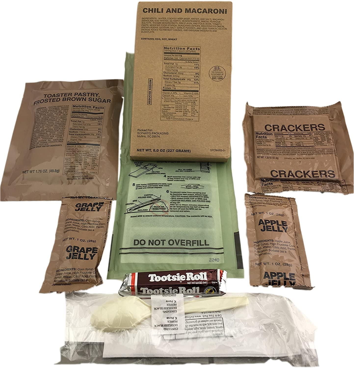 Western Frontier MRE B-Menu Case