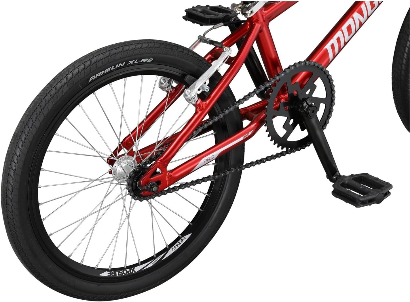 Mongoose Title Pro or Elite BMX Race Bike, Beginner or Returning Riders, Featuring Lightweight Tectonic T1 Aluminum Frame and Internal Cable Routing