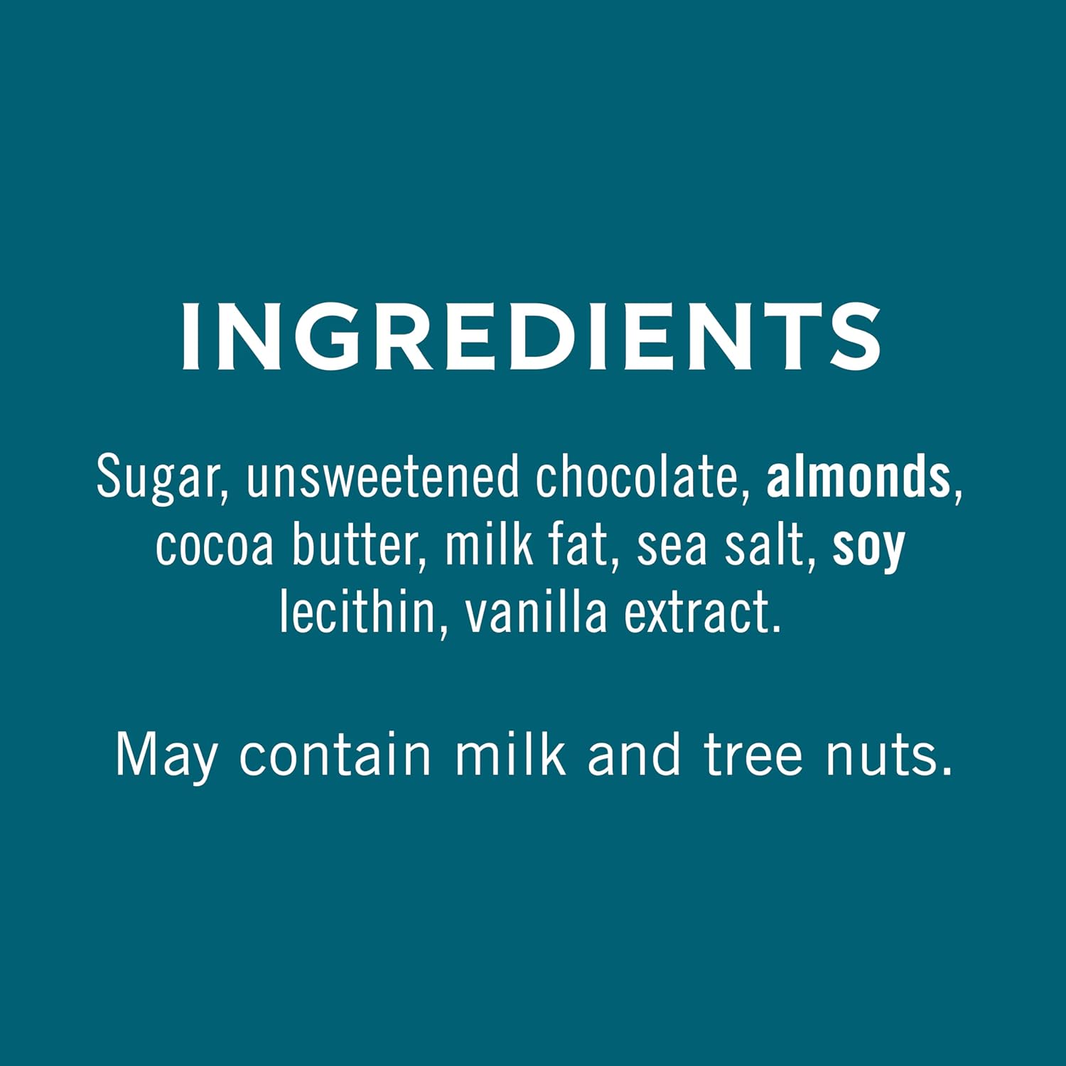 GHIRARDELLI Intense Dark Chocolate Bar, Sea Salt Almond, 3.5 Oz Bar (Pack of 12)