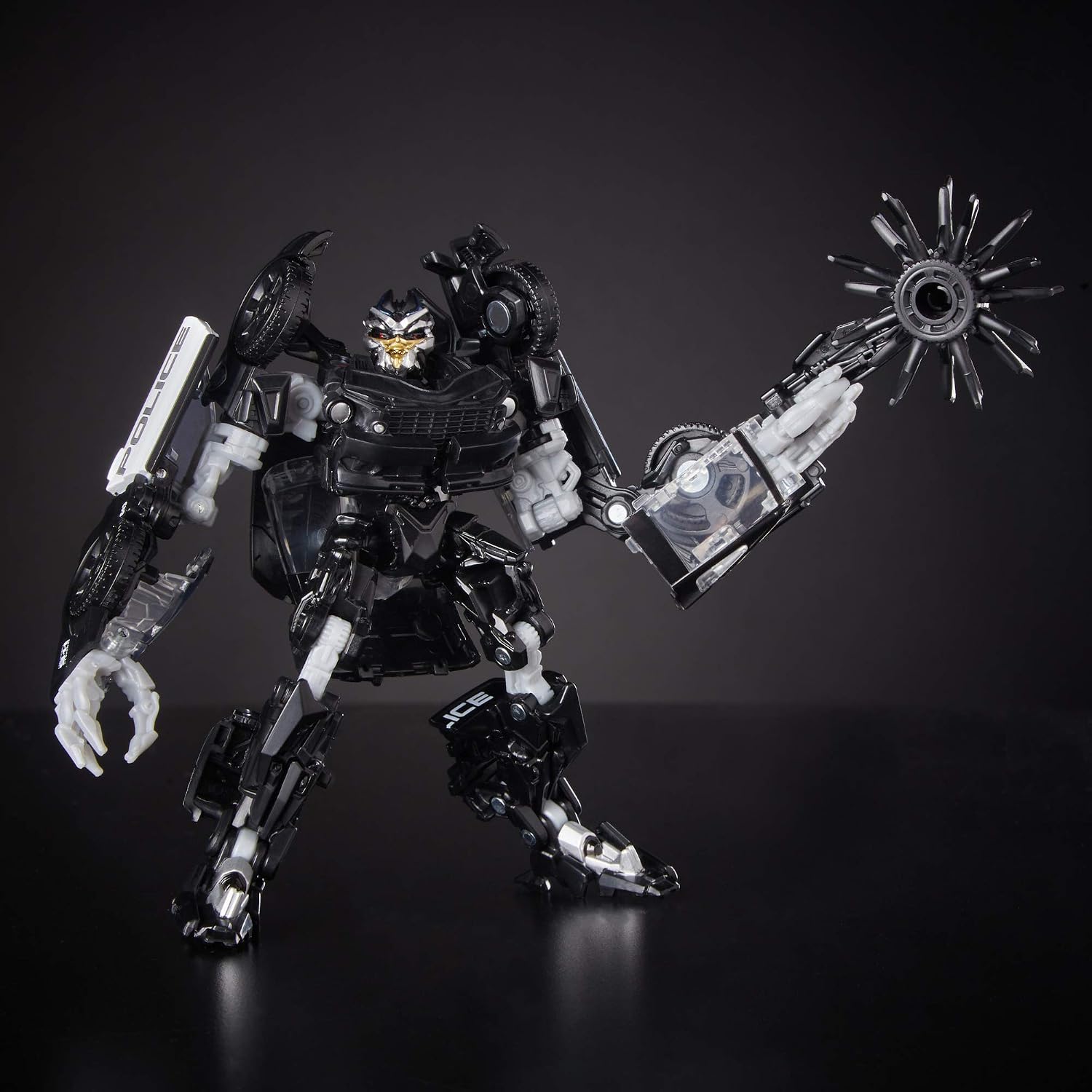 Transformers Studio Series 28 Deluxe Class Movie 1 Barricade Action Figure | Transformers Movie Studio Series 5 Inch Action Figure Deluxe Class