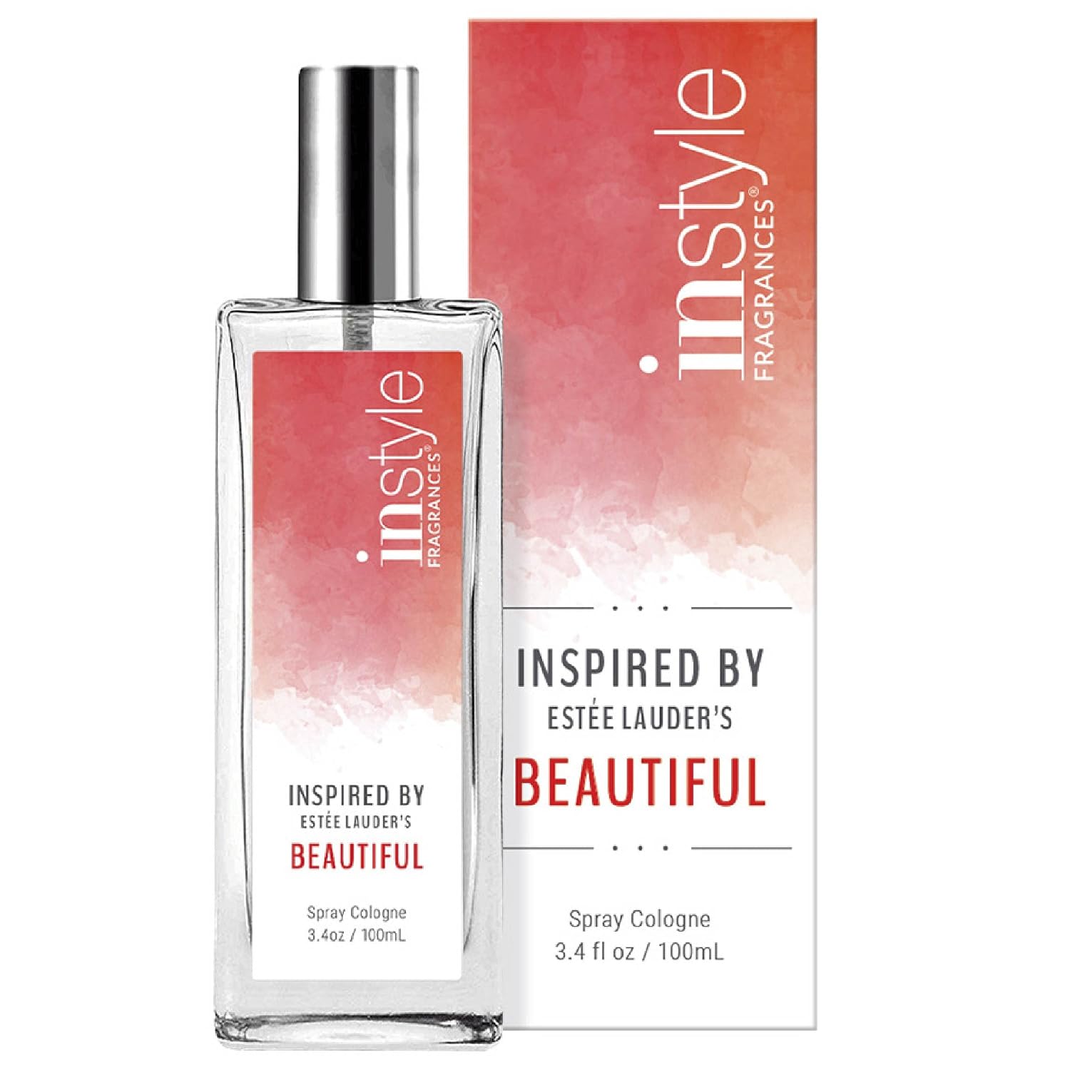 Instyle Fragrances | Inspired by Ralph Lauren's Romance | Women’s Eau de Toilette | Vegan, Paraben Free, Phthalate Free | Never Tested on Animals | 3.4 Fluid Ounces