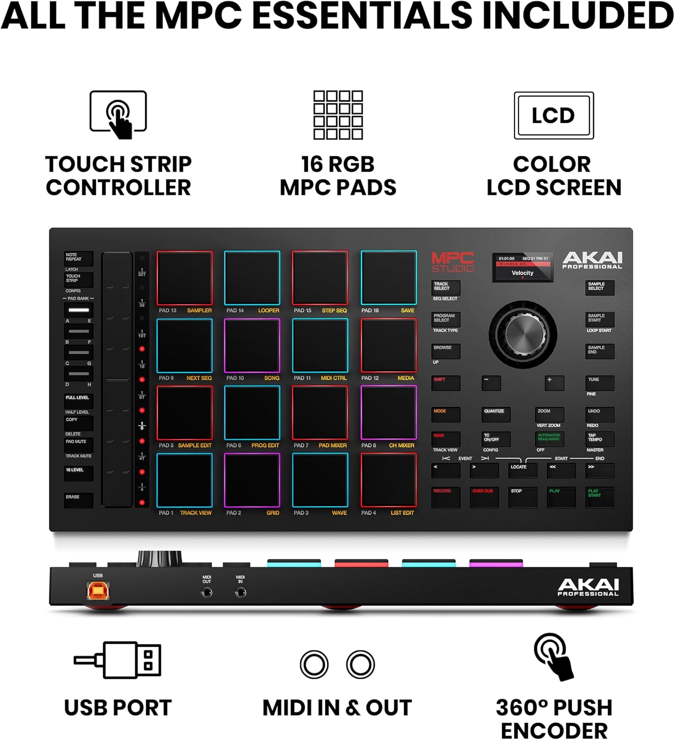 Akai Professional MPD218 USB MIDI Pad Controller