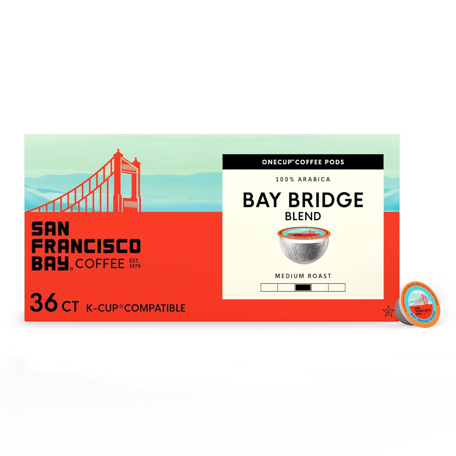 SAN FRANCISCO BAY FRENCH ROAST 24 ONE CUPS for Keurig K-Cup Brewers