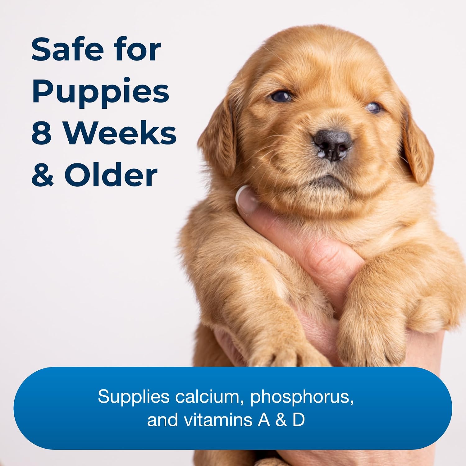 PetAg Sure Grow 100 - Promotes Optimal Bone Development in Puppies Eight Weeks and Older - with Calcium, Phosphorus
