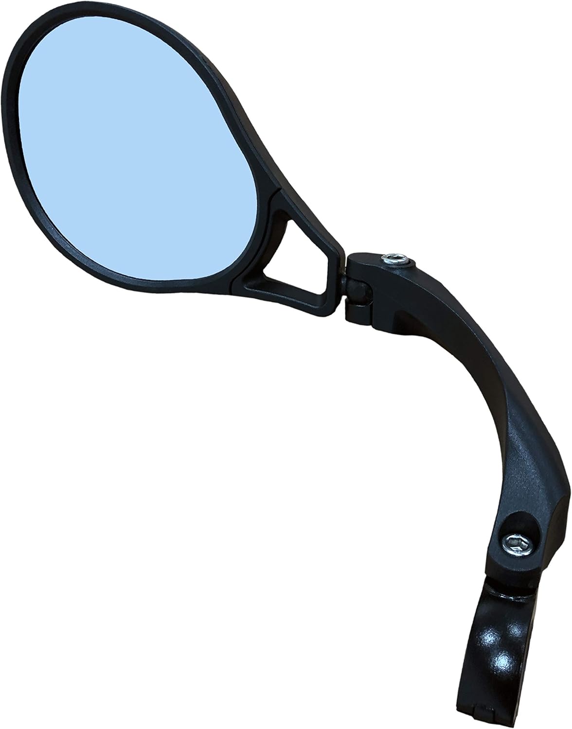 Hafny E13 Approved E-Bike Mirror, Large Surface Bar End Bike Mirror, HD Automotive Glass Bicycle Mirror, Safe Blast-Resistance Cycling Mirror