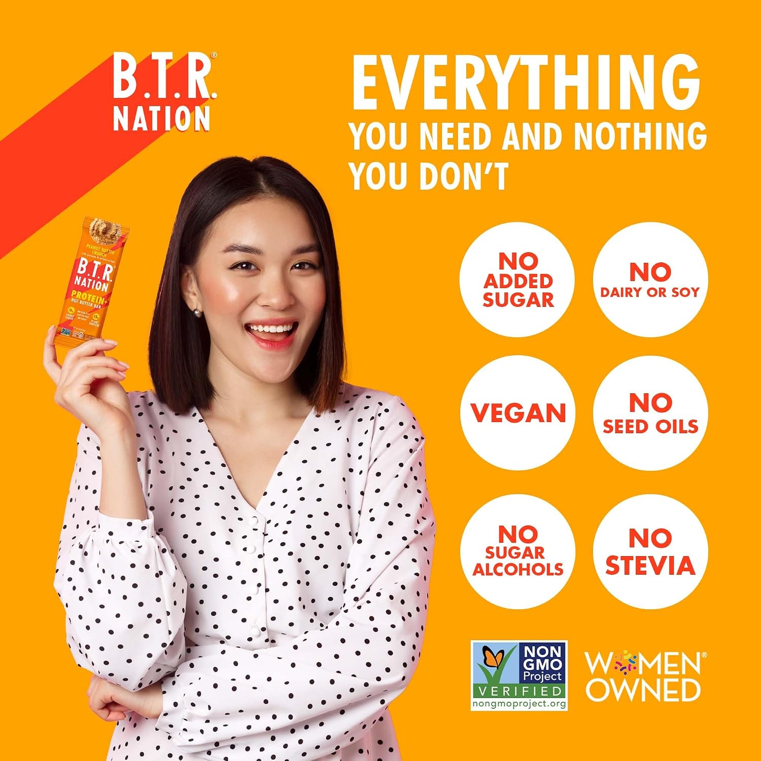 B.T.R Nation - Superfood Protein Bar Dark Chocolate - Vegan - 12 Bars